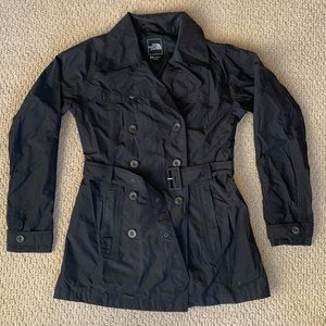 The North Face trench coat
